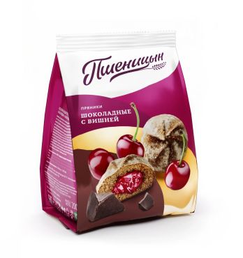 Pshenitsyn Gingerbread Chocolate Cherry Cookies, 200G